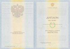 Диплом магистра с 2009 по 2010 годы